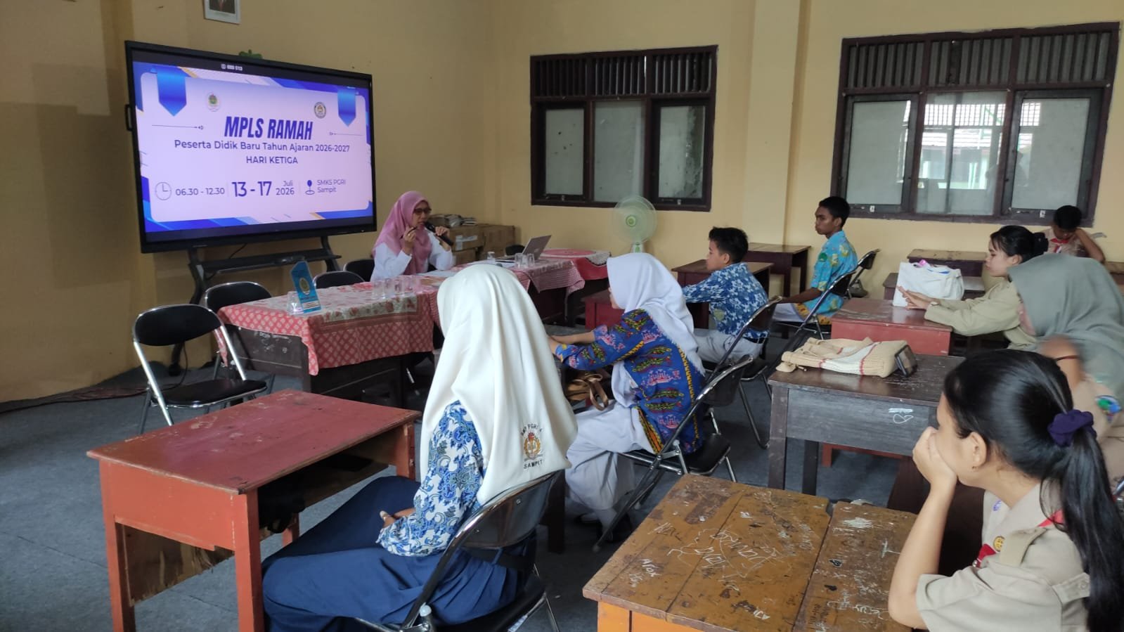 Hari Ketiga MPLS 2026/2027: Menumbuhkan Jiwa Kepemimpinan, Etika Profesi, Literasi Keahlian dan Pilihan Potensi Kejuruan Semangat Berprestasi .